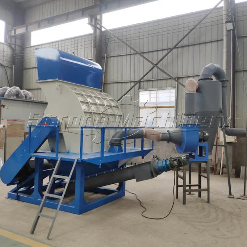 Large Shredder Wood Crusher Industrial Shredding Machine