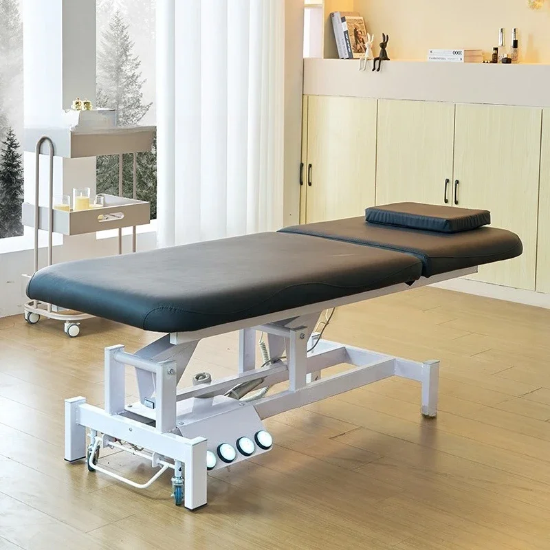 Electric beauty bed, therapy tattoo chair, massage massage, body shaping foldable adjustable adjustable micro bed