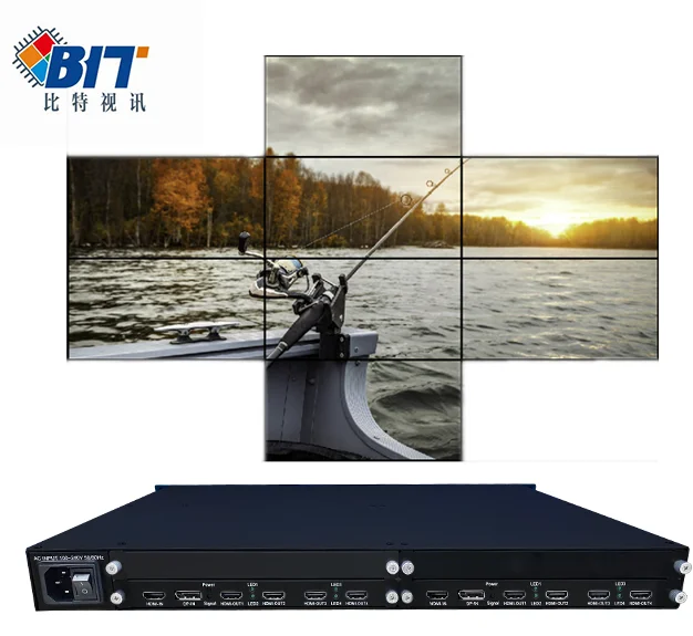 Hot Selling 3X5 2X7 4X4 4K HDMI Immersive Projection Edge Blending Controller System