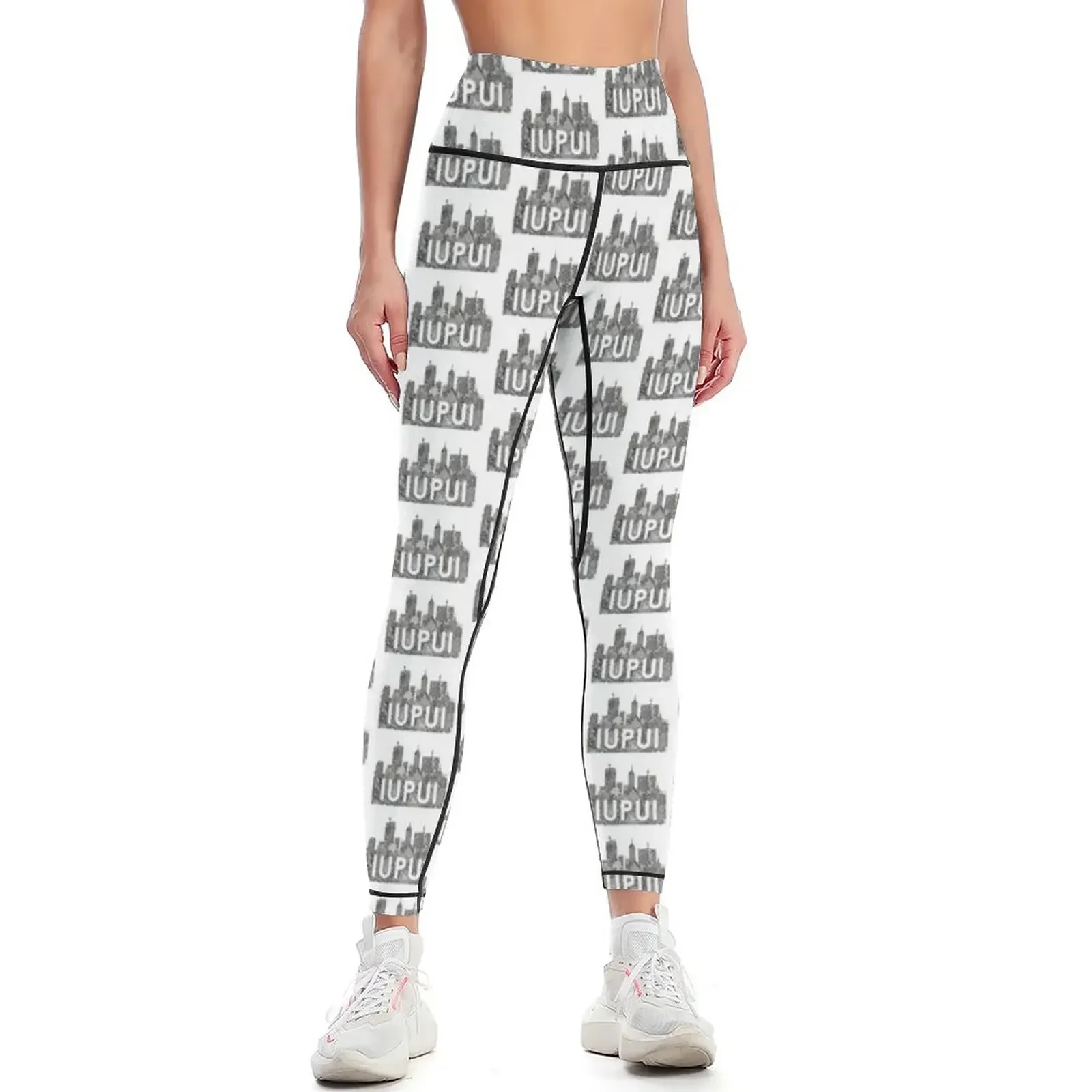 

Zentangle IUPUI Leggings Golf wear flared legging push up gym sportswear woman Womens Leggings