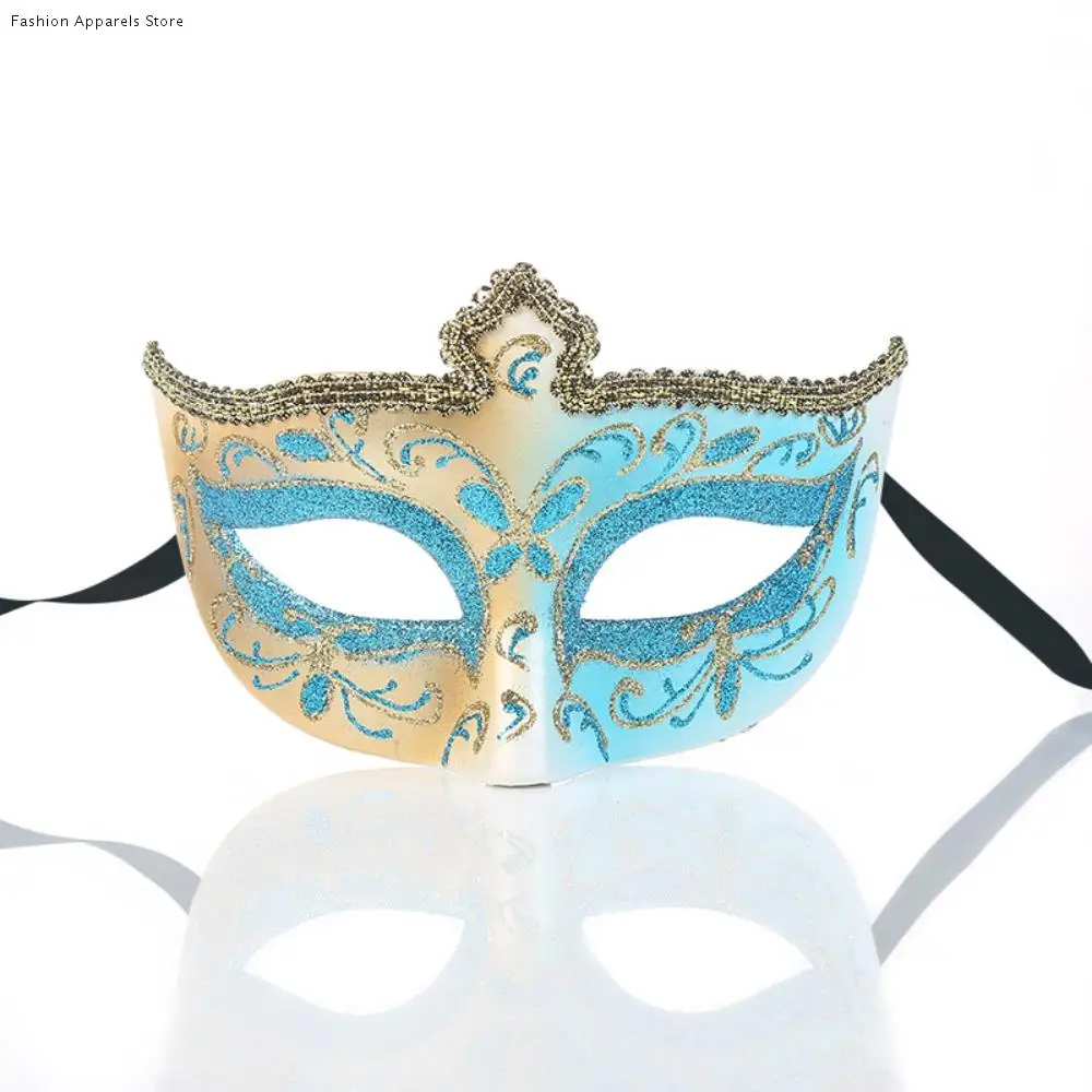 

Party Cosplay Props Halloween Masks Plastic Masquerade Cosplay Mask Glitter Mask Carnival Costume Props The Phantom Dancer Mask
