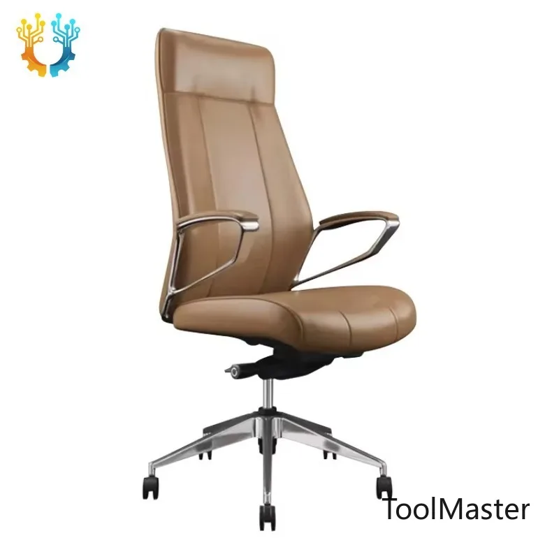

[2026]Ergonomic High Back Comfortable Office Furniture Lumbar Support Leather Swivel Executive Office Chair