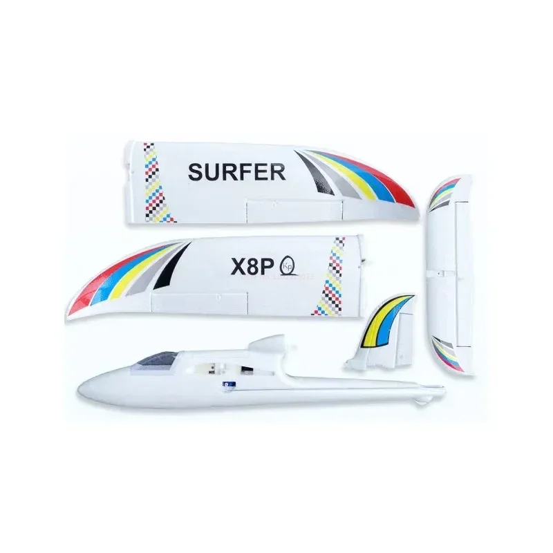 Sky New Surfer X8 Glider 1.4m Fixed Wing Epo Detachable Collision Prevention And Fall Prevention Radio-controlled Aircraft Toy