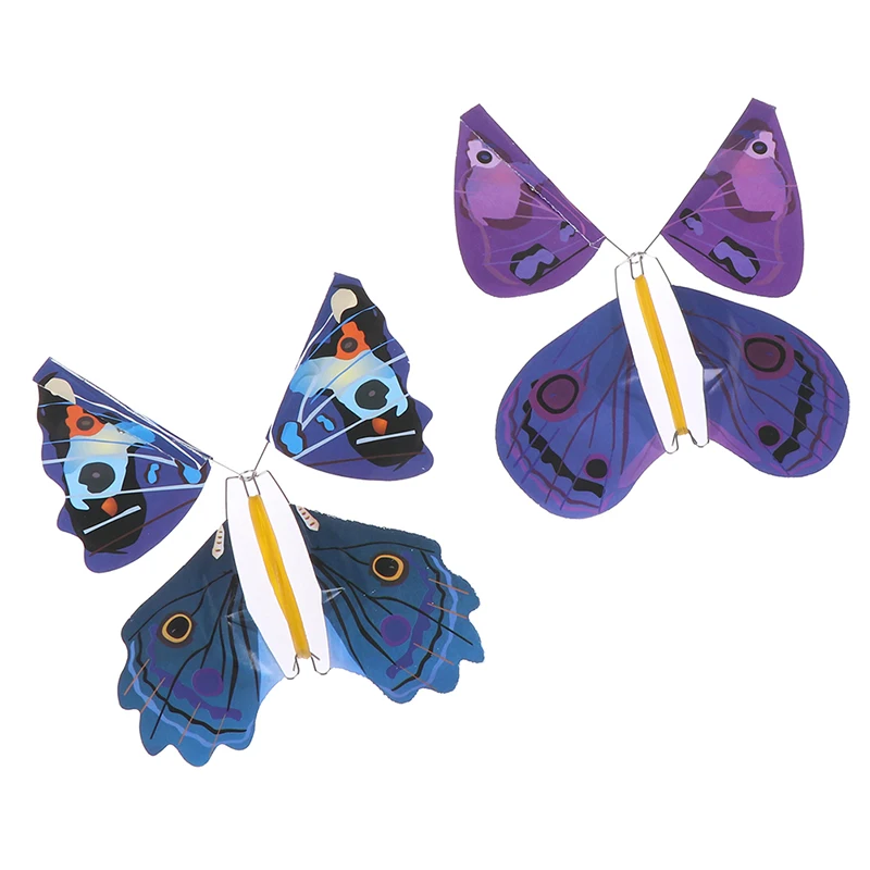 1Pc Card magic flying out butterfly surprise magic props mystical trick toys