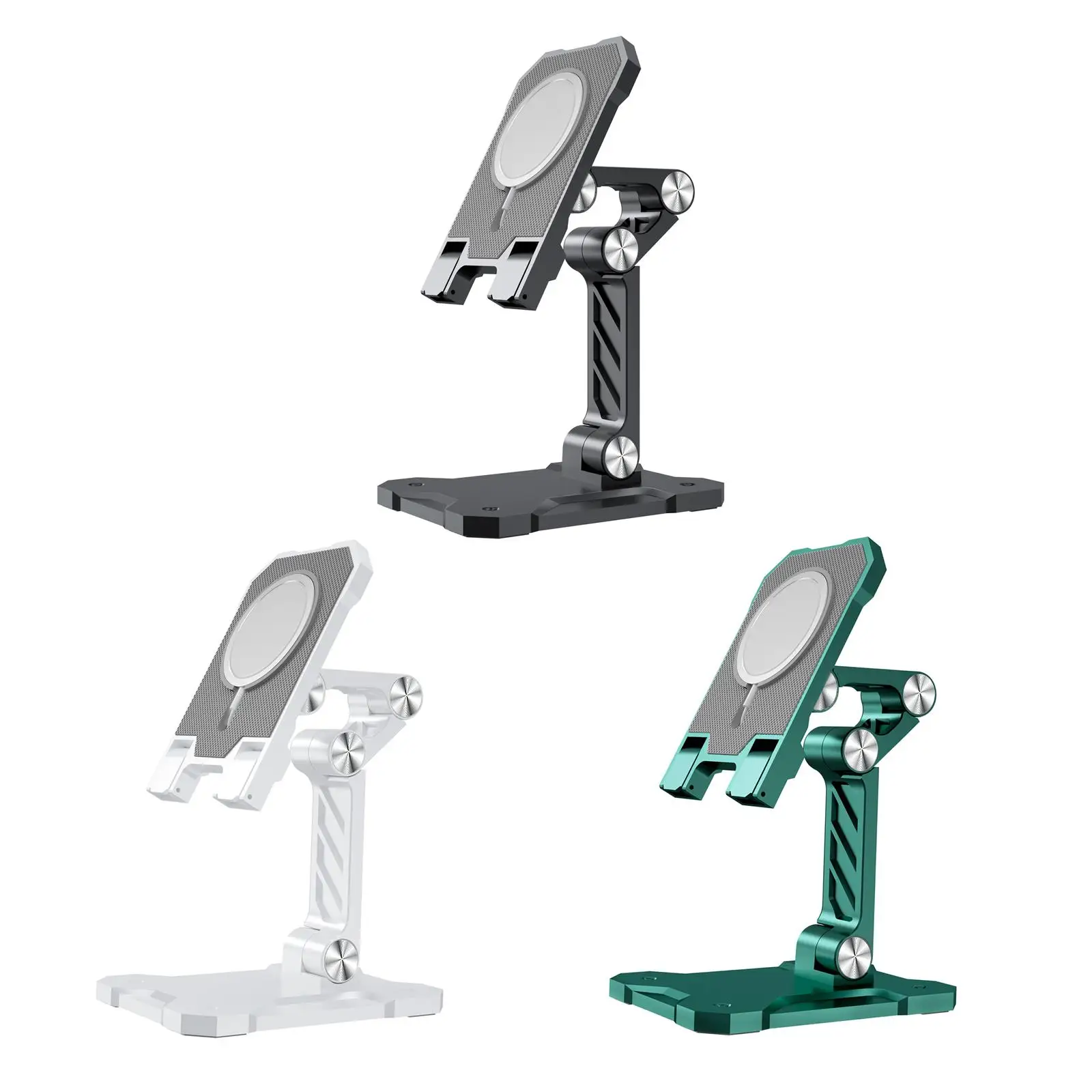 Tafeloplaadstandaard Desktop - Standaard Opvouwbaar DraadloosVerstelbaar voor meerdere apparaten