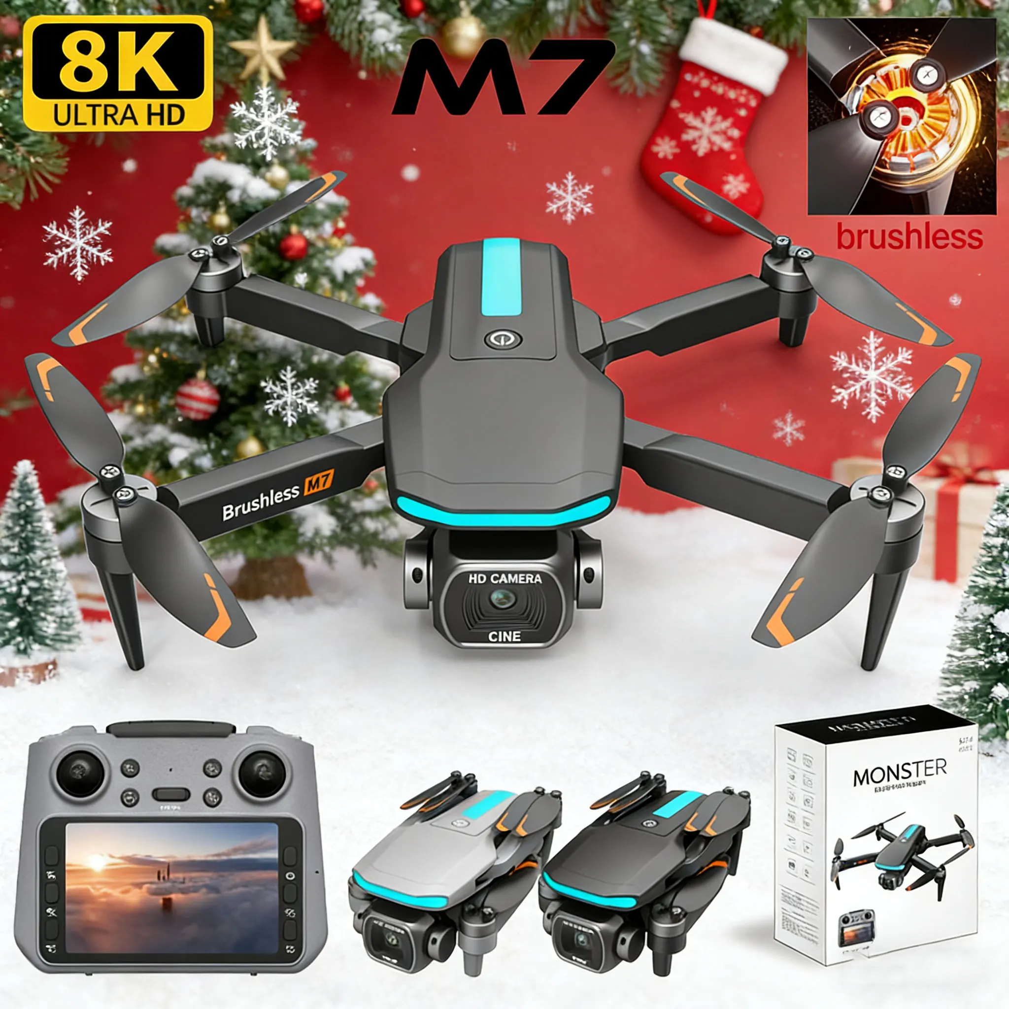 Aerial Drone M7 4.5… - image