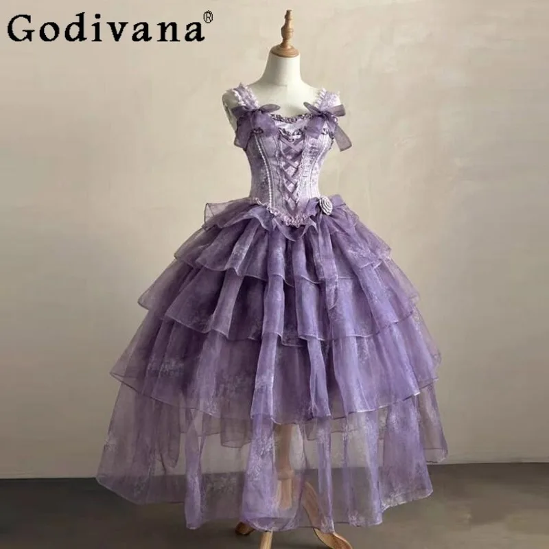 

Lolita Evening Dress for Women High End Birthday Party Grown Up Dress Female Japanese Style Ceremony Lolita Princess Dress