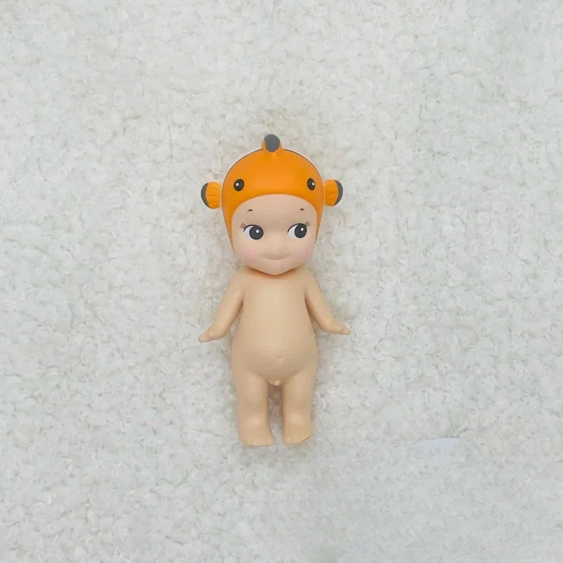 Sonny Angel Mini Figure  New Marine Series Blind Box  Toy for Girl Starfish Blowfish Manta Penguin Shell