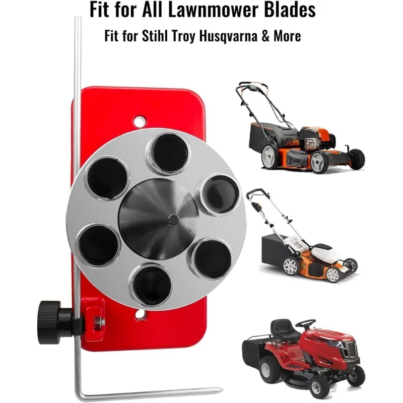 U90C Magnetic Wall Mount BladesBalancer Minimizes Vibration for Grass Trimmer Ensures Balanced Stable Cutting 339075B 42-047