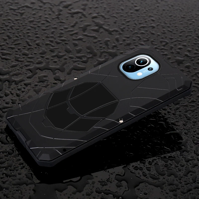 Luxury Full Protective Metal Case Shockproof For Xiaomi 11 10 10s Redmi K40 K30 K30s Ultra Hard Aluminum Armor Heavy Duty Cover