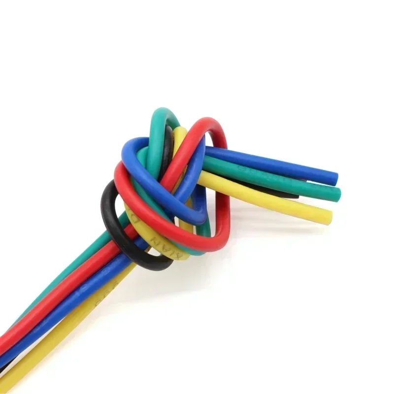 1~10m RV Copper Wire PVC Electrical Extension Cable Single-Core Multi-Stranded Hookup Building Wire For Car Audio Wires Motor