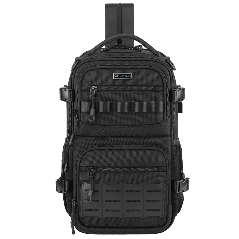 Men's new multifunctional single small backpack casual chest bag niche fashion travel large capacity three purpose crossbody bag
