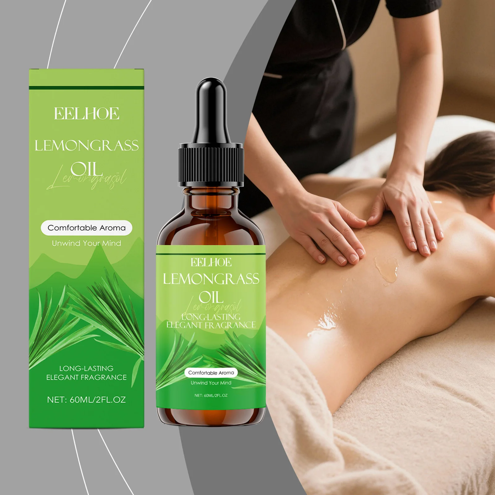 

Lemongrass Essential Oil Facial And Body Skin Care Moisturizing And Hydrating Massage, Handmade DIY Candle And Soap Making