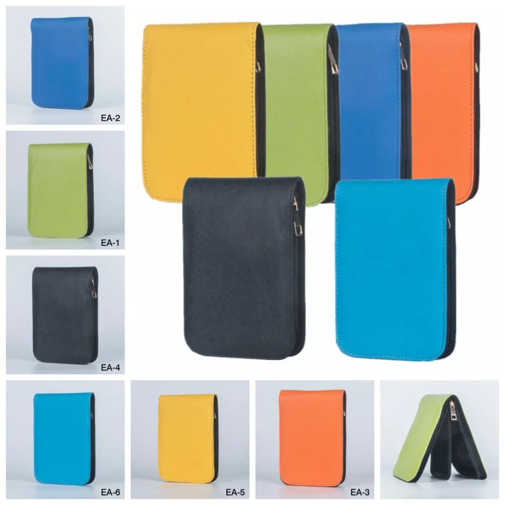Pencil Bag Pen Container Bag Large Capacity Fountain Pencil Case PU Leather Zipper 6 Colors Dustproof Writing Holder Supplies view 4
