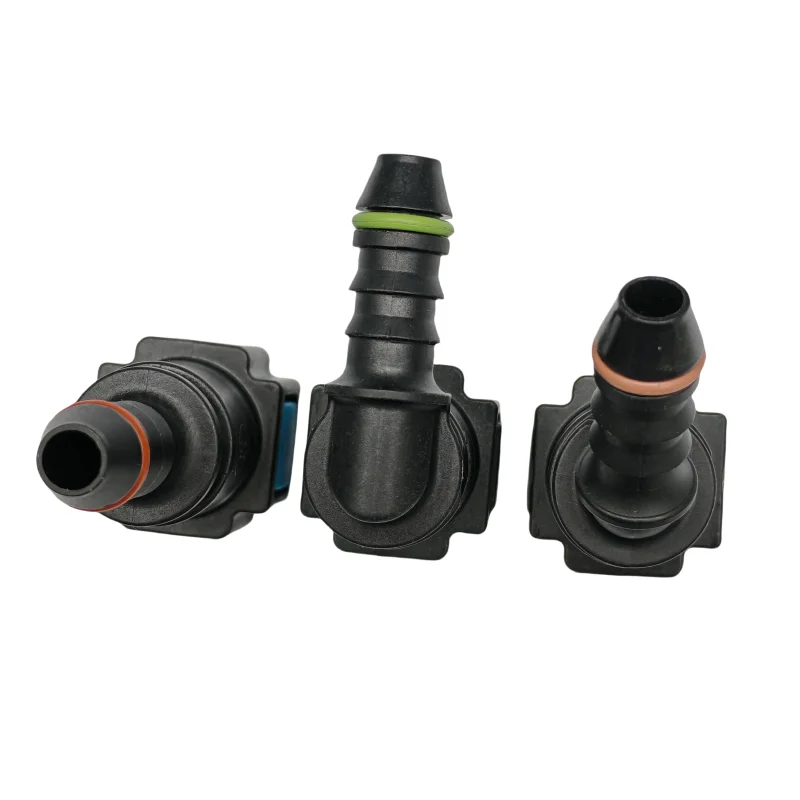 original 7.89mm ID6  auto Fuel line quick connector 180degree 5/16  female fuel pipe fitting quick joint 2pcs a lot
