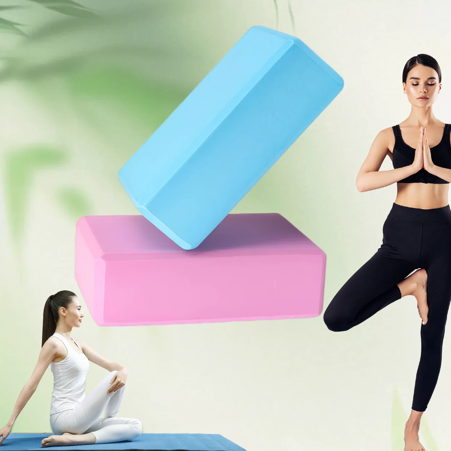 Bloques de espuma para gimnasi - Yoga Block Cork reseña y precio