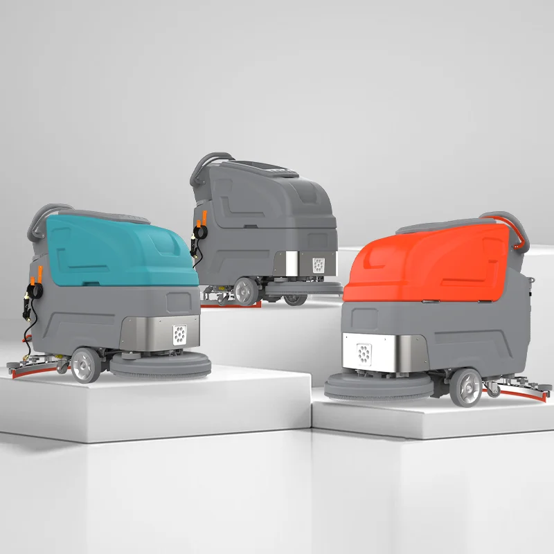 

Electric Battery Powered Hand Push Walk Behind Floor Scrubber Dryer for Hotel Industries