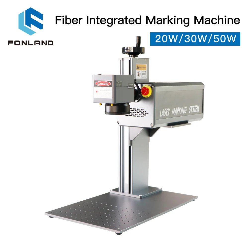 

Fonland Fiber Laser Engraver Marking Machine 20W 30W 50W Integrated Structure for DIY Jewelry Gold Silver Ring Bracelet Metal