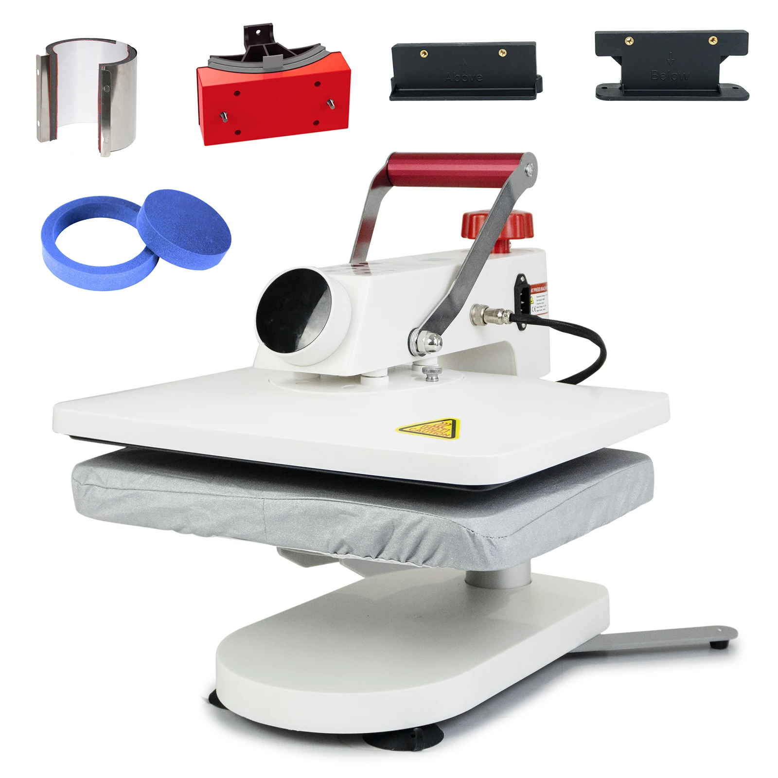 New Arrivals Sublimation Tshirt Heat Press Machine 5 in 1 Heat Press Machines for T-shirt Clothes Mug