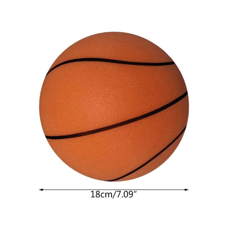 Size 7 Silence Basketball Bouncing Mute Ball Basketball Sports Game Kids Gift