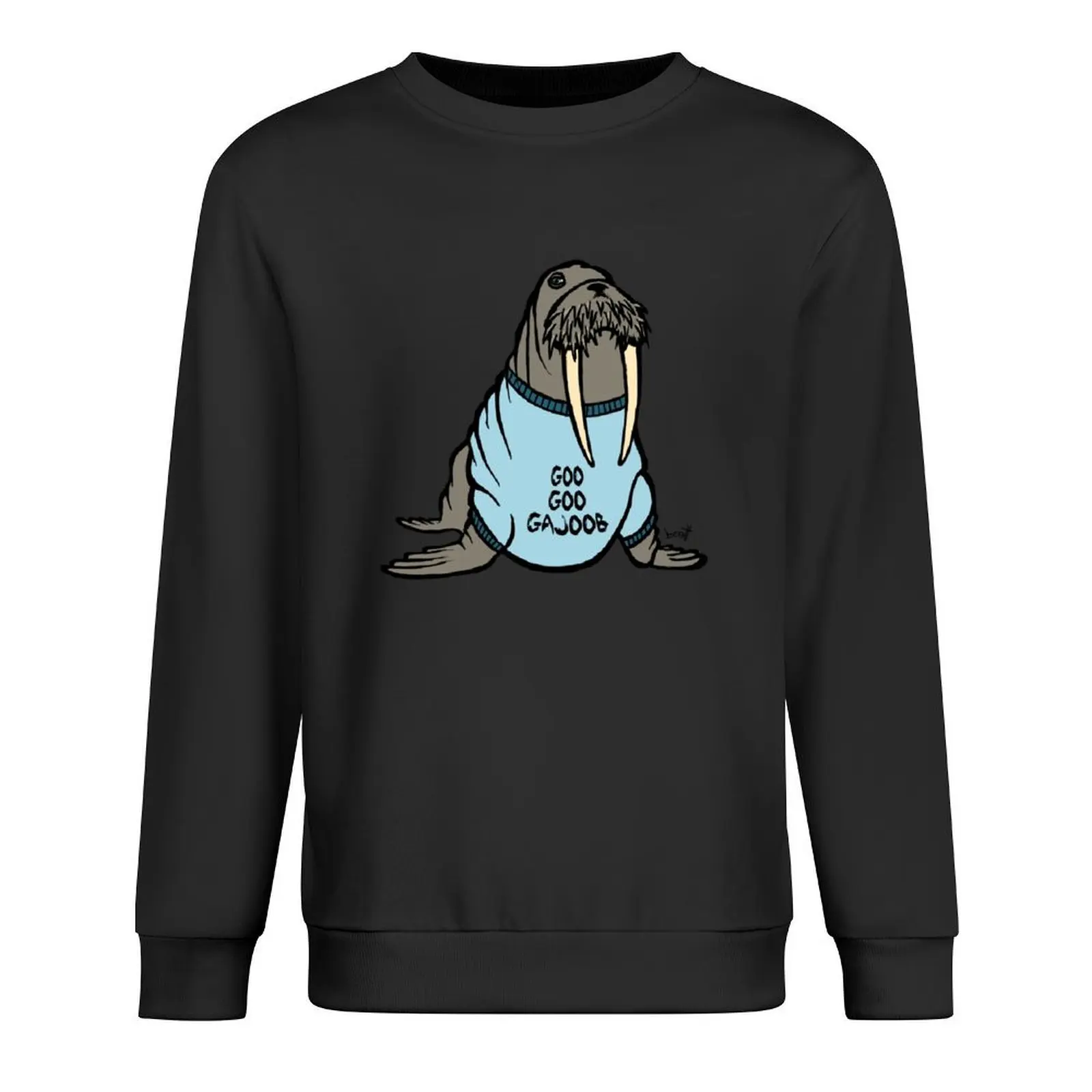 

Walrus Wearing Pullover korean style clothes men's sweat-shirt men's sweat-shirt set men clothes aesthetic sweatshirts