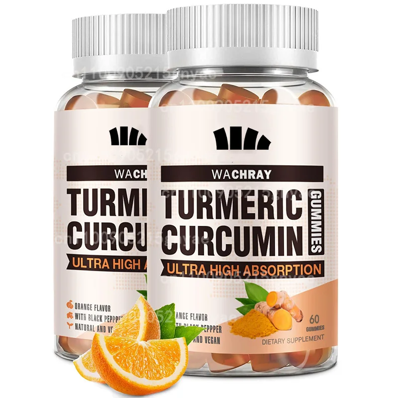 

Turmeric Curcumin Supplement 1000mg Contains 95% Curcumin Propolis, MCT Oil, Vitamin C, and Black Pepper -60 Vegetarian Capsules