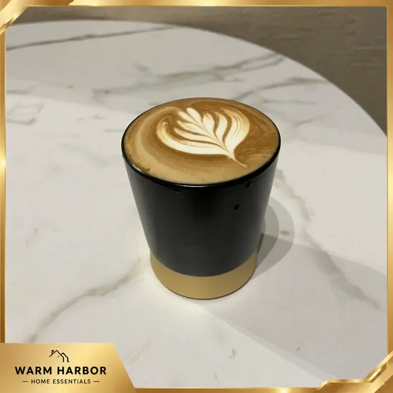 Mhw-3bomber Cera 240ml Ceramic Coffee Mug Morandi Color Metallic Contrast Cup For Cafe Barista Home Daily Drinkware Accessories