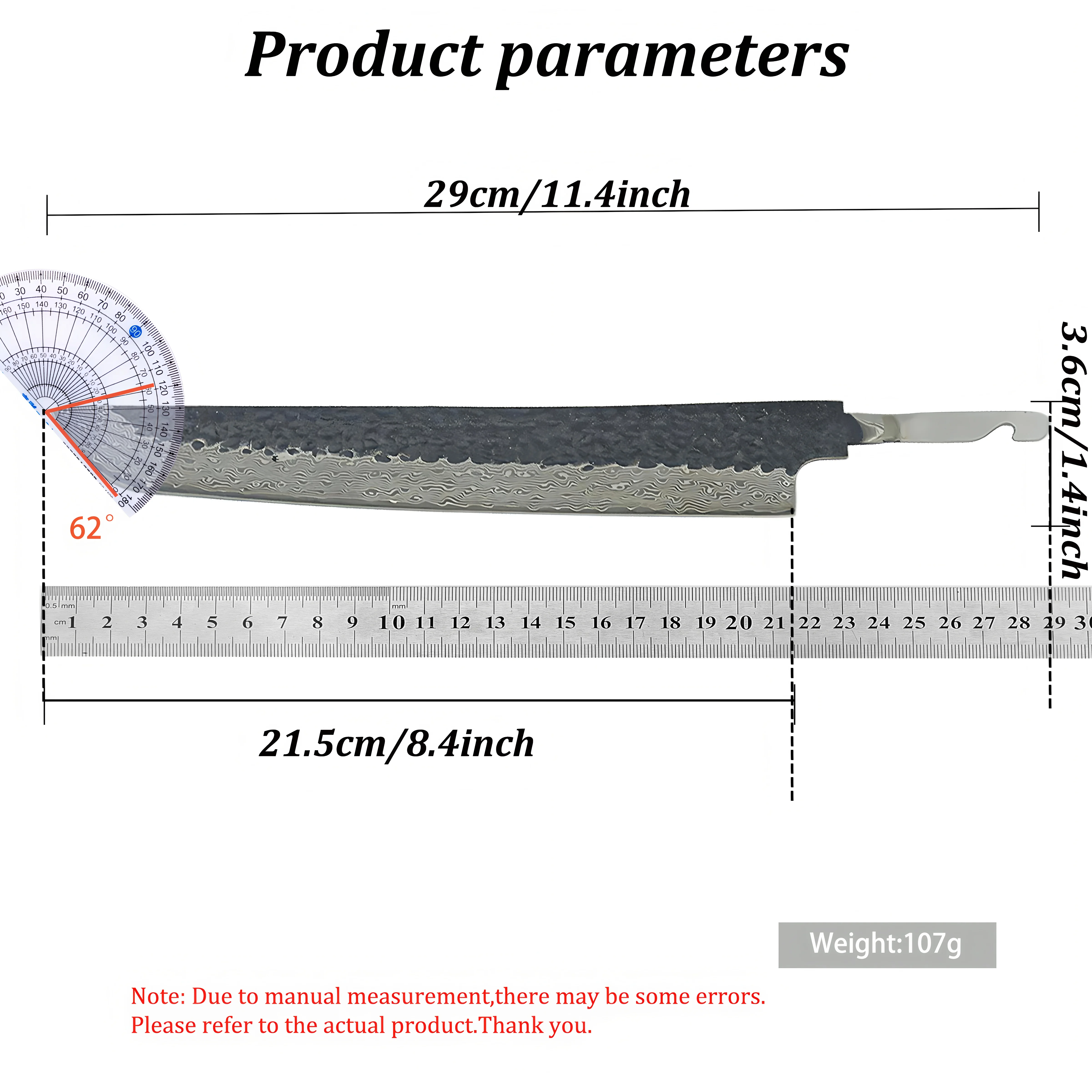 1/2/3/4/5/6/7/8/9/10PCS, 67 layers Damascus Steel Sashimi Knife Blade Set DIY Forged Making Tools Cooking Tool Kitchen Gadgets