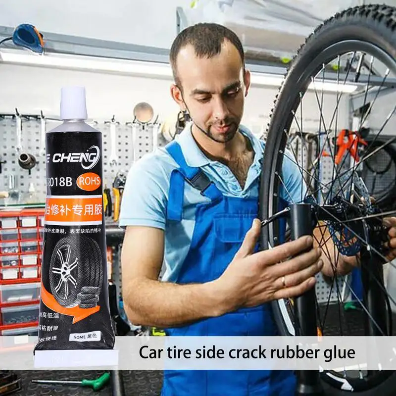 Tire Repair Glue Adhesive Auto Liquid Sealant For Tyre Super Viscosity Tire Repair Tool For Side Cracks Of Automobile Tires And