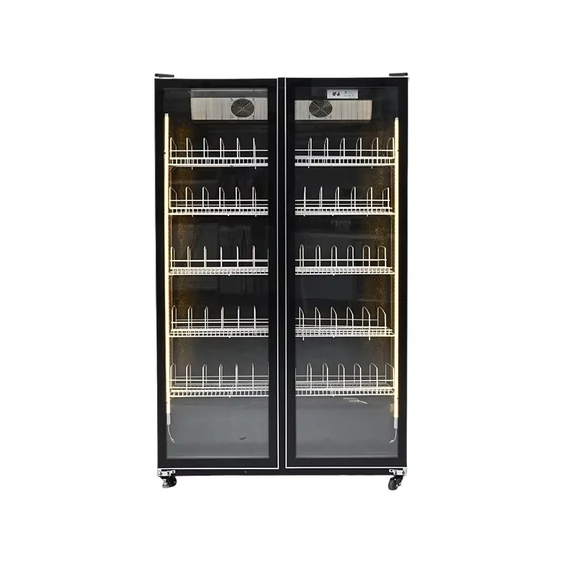 

Restaurant Wine Cabinet Professional Beverage Refrigerator Quiet Operation Durable Shelf Catering Equipment