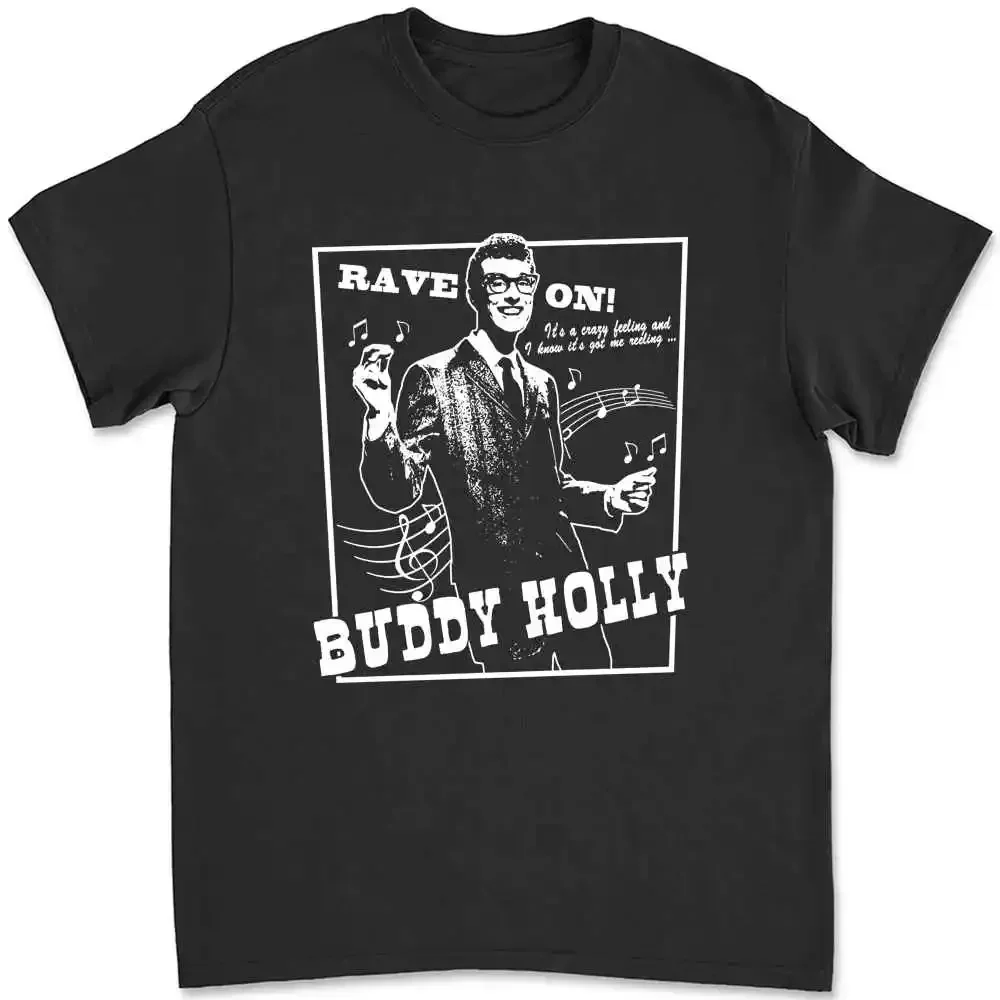 Buddy Holly Rave On T-shirt 6H4S
