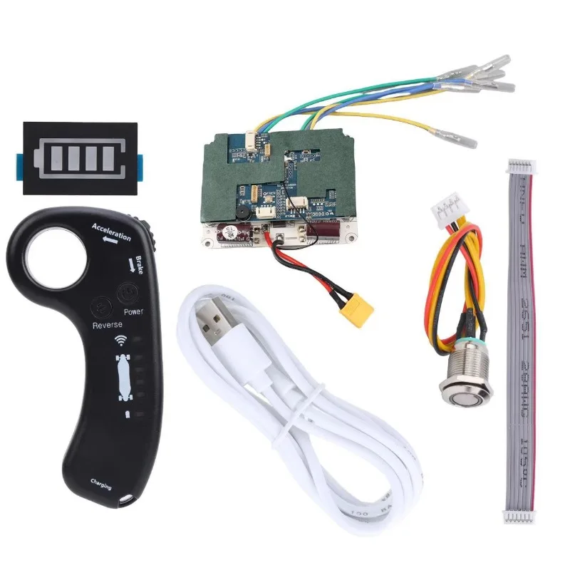 Remote Control Electric Four Wheel Scooter Controller Brushless Motor Scooter Control Board Motor Dual Drive Control ESC