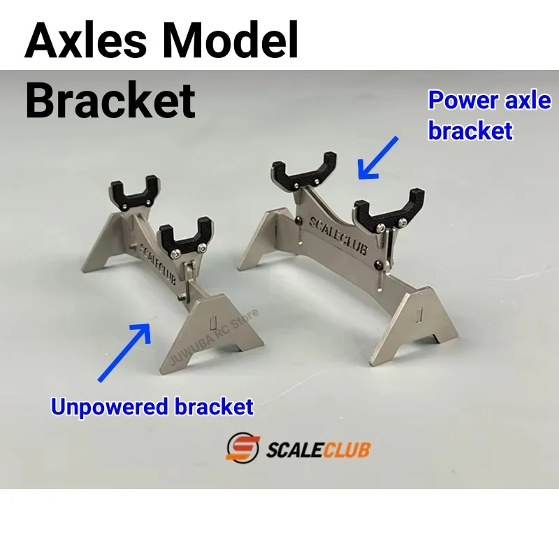 Scaleclub 1/14 Display Stand Repair Stand For RC Truck Tractor Axles Mud Truck Engineering Vehicle Model For Tamiya LESU RC