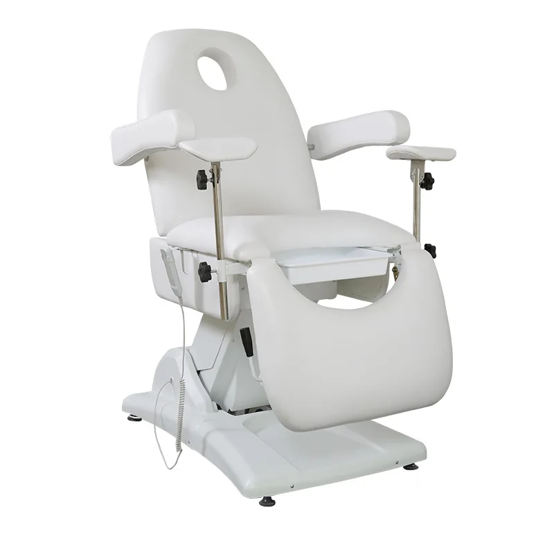 

Electric beauty gynecological examination multifunctional private care medical operating bed outpatient folding lift