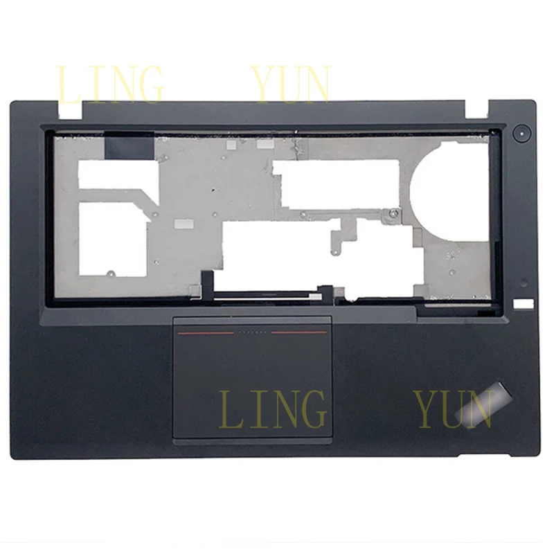 

Подставка для рук (палмрест) для Lenovo Thinkpad T431S с тачпадом и отверстием для сканера отпечатков пальцев 04X0812