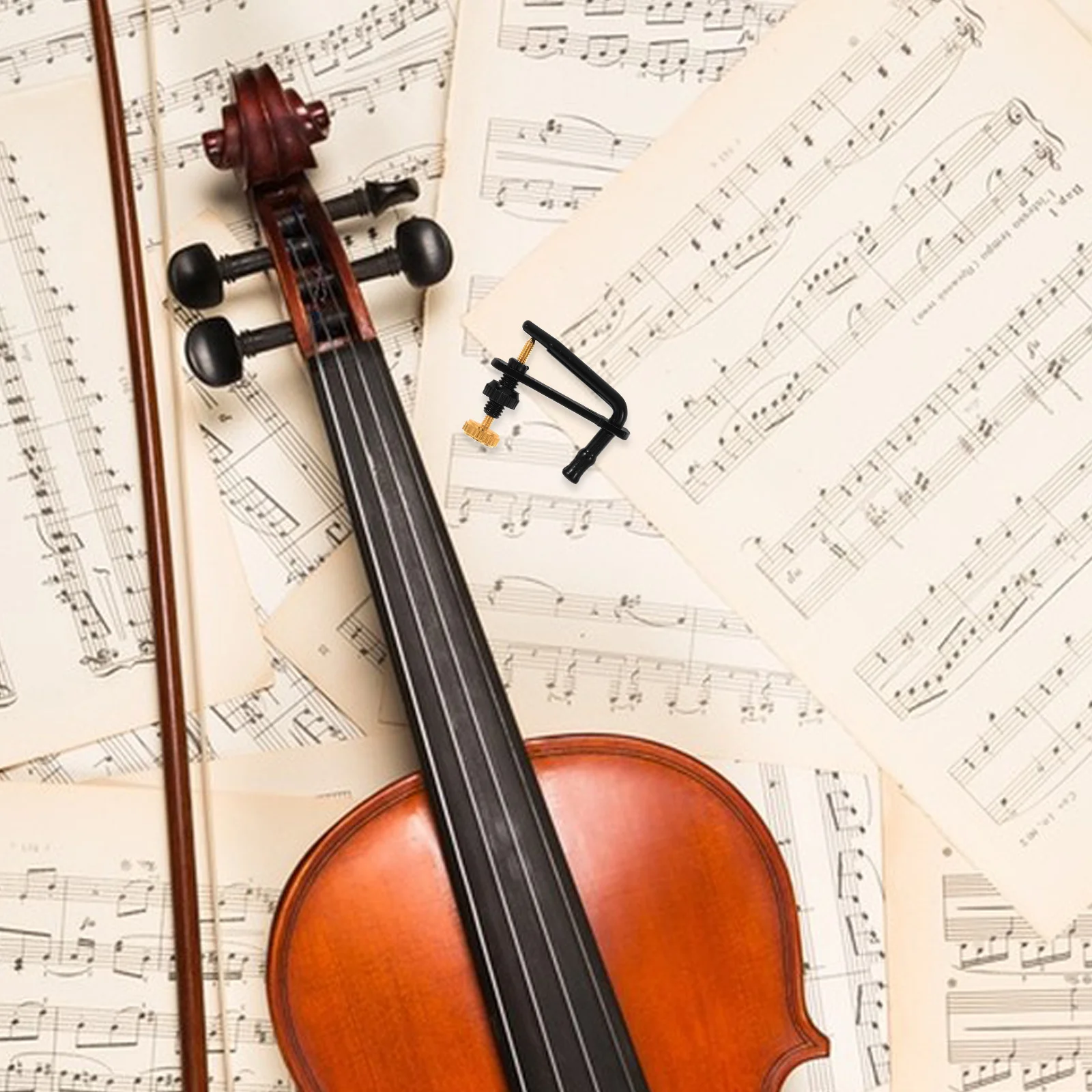 

Violin Fine Tuner 4/4 Metal Micro Adjuster For E Durable Easy Install Replacement Parts Accessories For Beginner