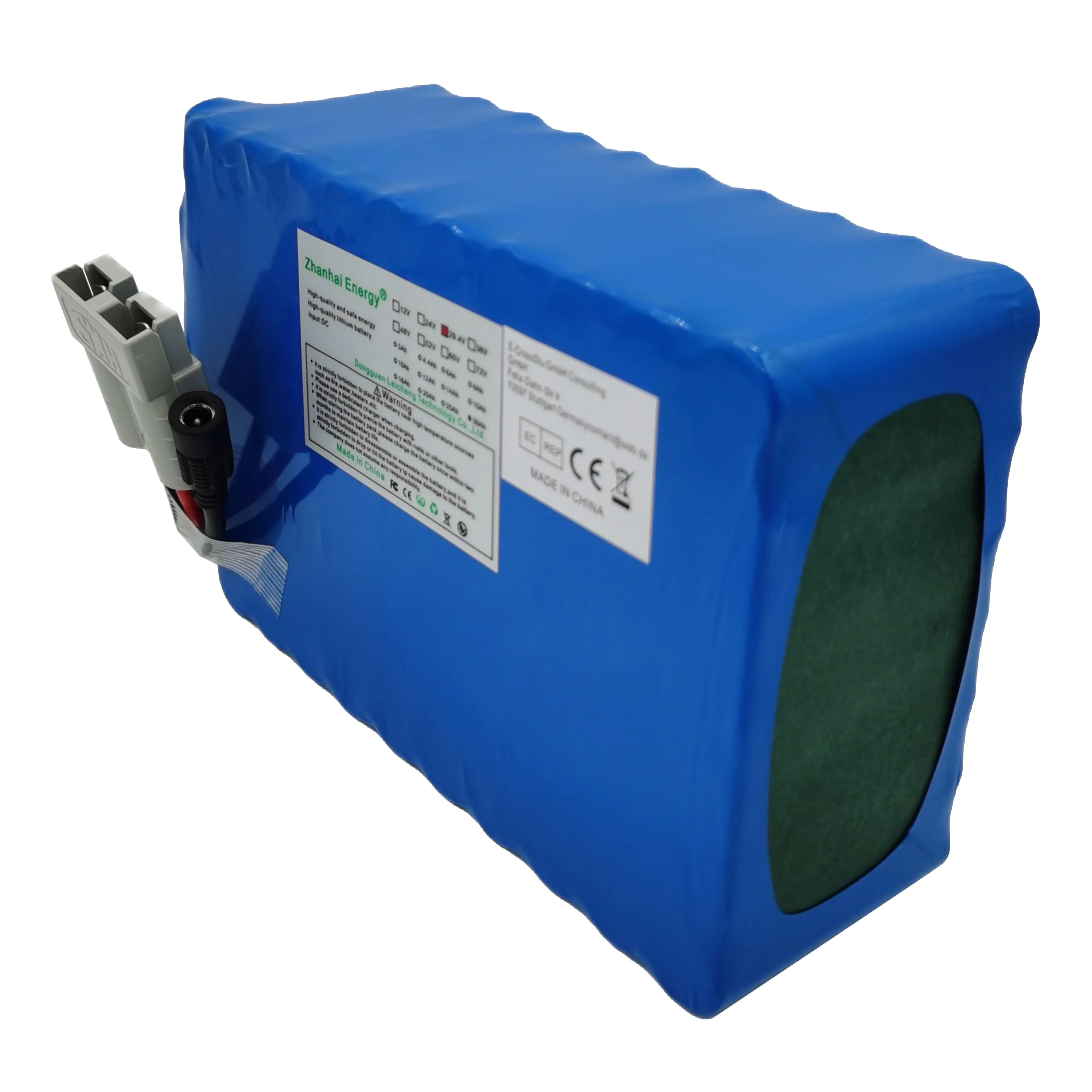 بطارية ليثيوم أيون 24 فولت 29.4 فولت 35Ah 32Ah 29Ah 26Ah 24Ah 18650 حزمة بطارية قابلة للشحن 7S 10P لدراجات نارية كهربائية أقل من 1000 واط