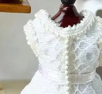 

1/12 кукольный домик, миниатюрная кружевная одежда, манекен, стенд, модель куклы, домашняя вешалка для пальто, швейная сцена, декор, игрушка