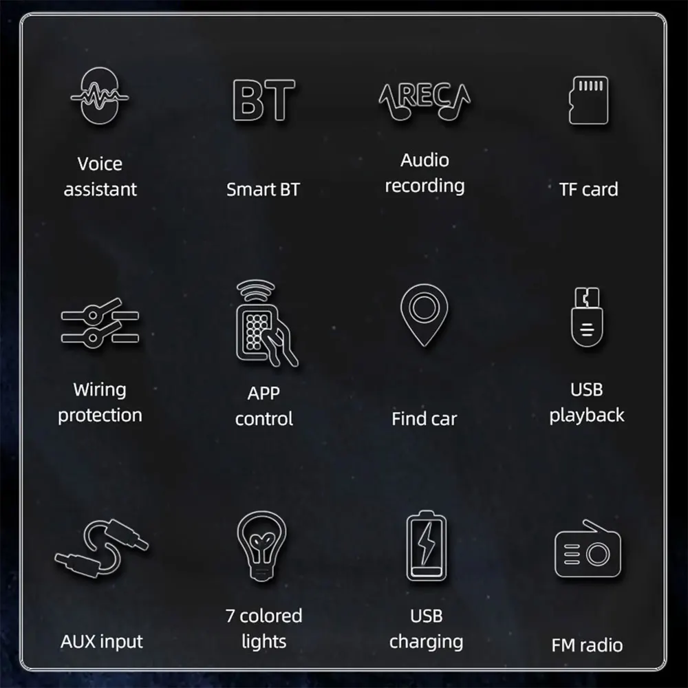 راديو السيارة 1Din 4*60 واط Srereo MP3 مشغل وسائط متعددة بلوتوث FM استقبال مع جهاز التحكم عن بعد دعم USB شحن TF FM AUX #2