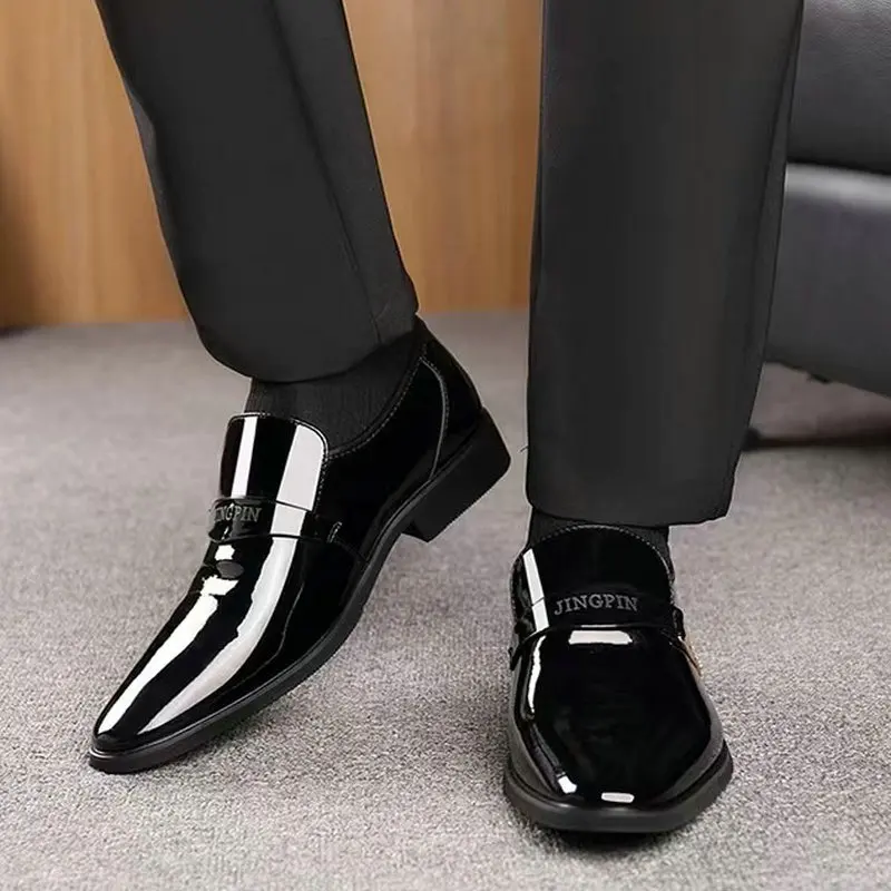 men fashion shoes non slip slip on shoes for men Breathable Men\'s Penny Loafers for Business Office Wear