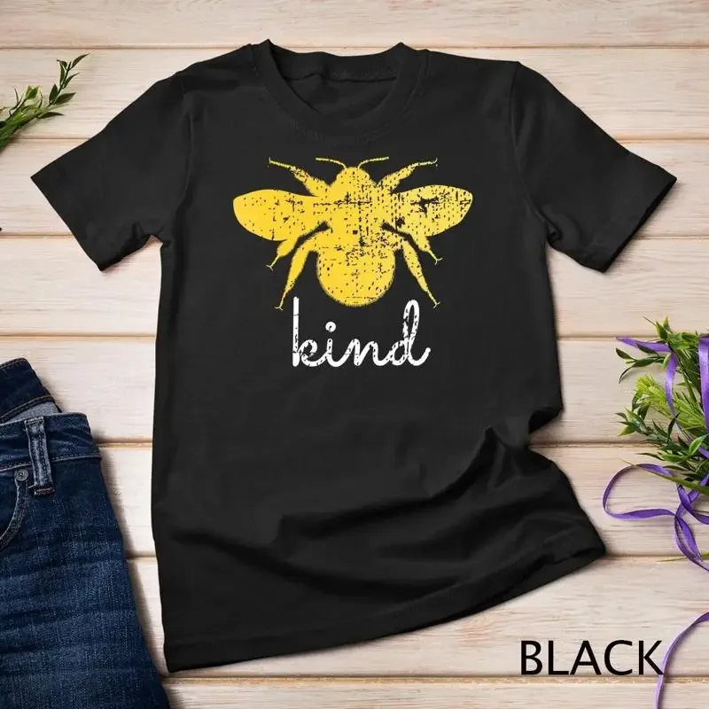 Womens Vintage Be Kind Bumblebee Bee Kind Kindness Gift T Shirt Unisex T shirt
