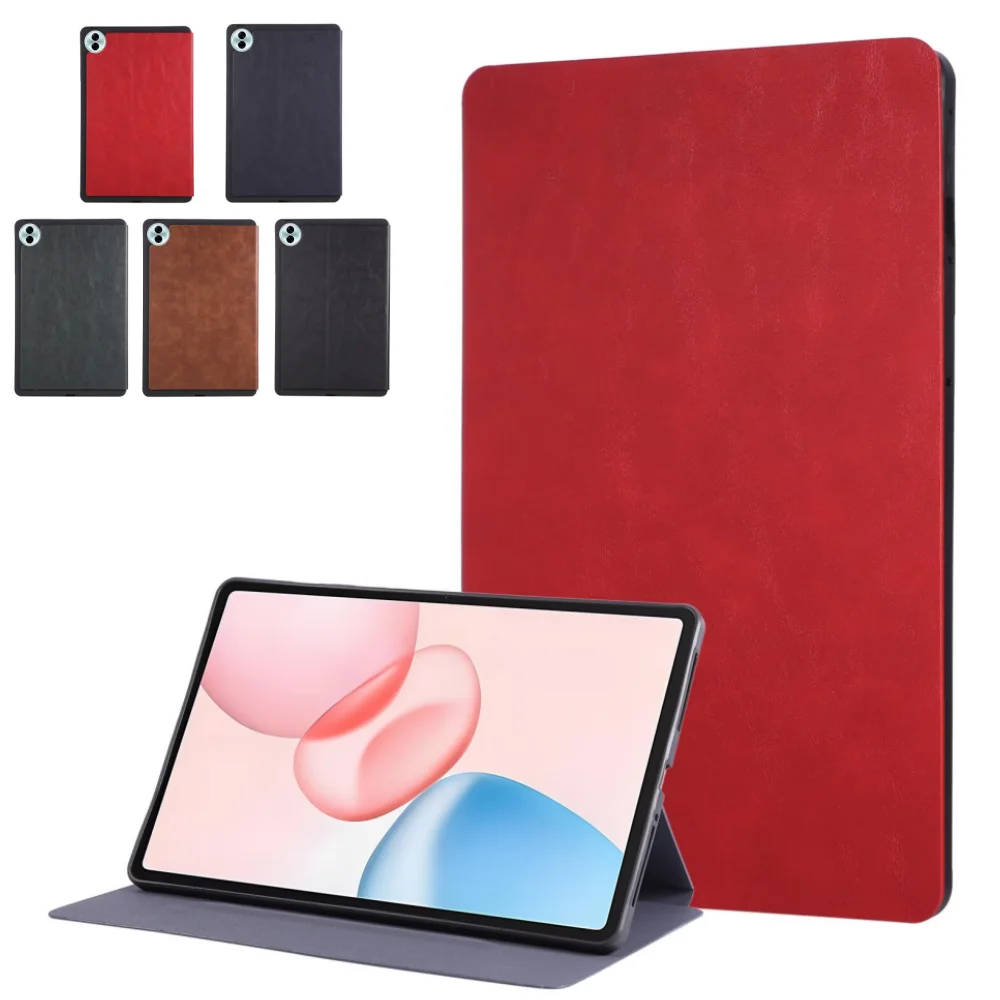 Case for Huawei Honor Pad 10 12.1 inch 2025 TPU Leather Simplicity Style Shockproof Tablet Cover for Honor Pad 10 12.1