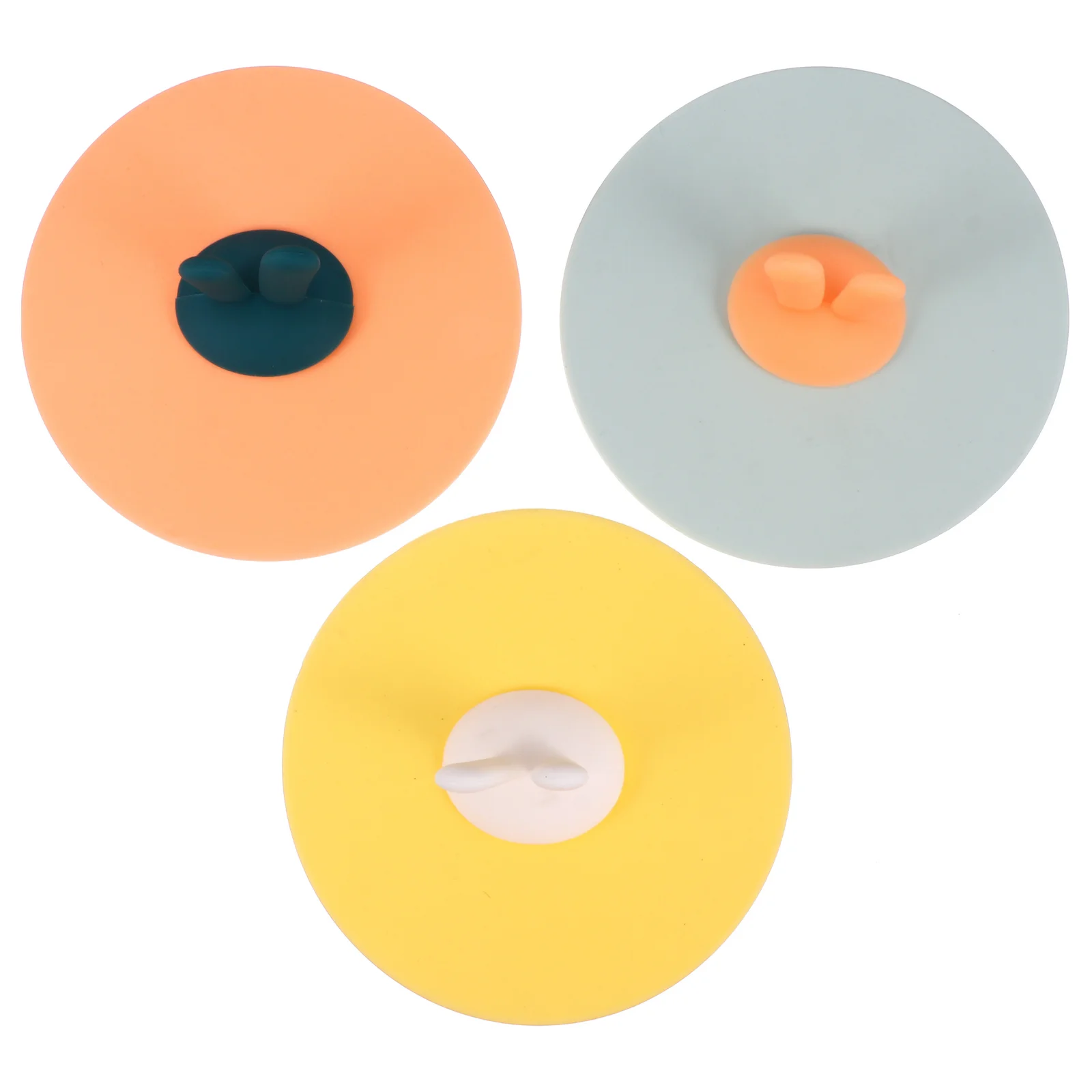 

3 Pcs Cup Silicone Cover Multipurpose Lids Drink Covers Glass Leak-proof Mug Caps Fashionable