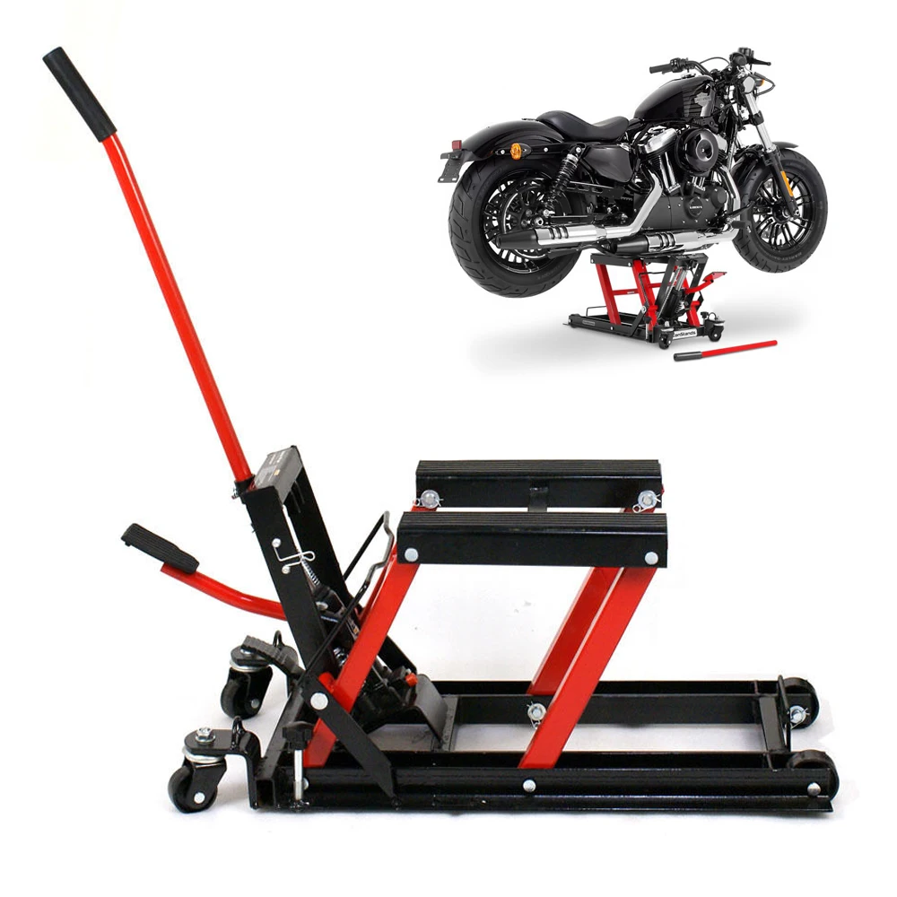 Motorcycle Lifting Platform Motorcycle Lift Jack Motorbike Lift Table Hydraulic Repair Platform Frame