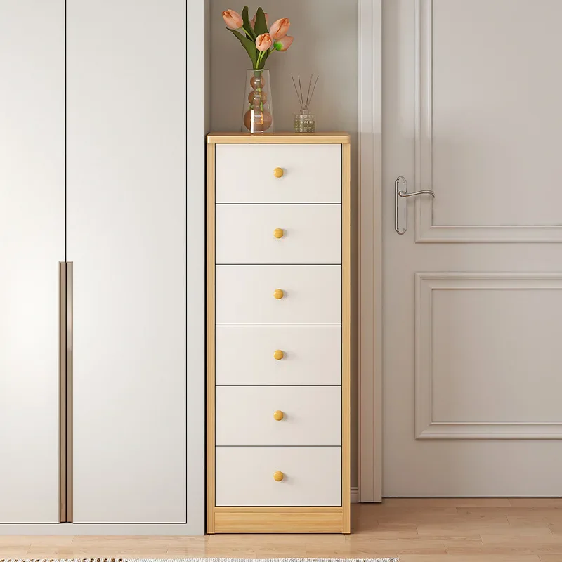 

Устойчивый узкий комод для дома, настенная полка для хранения, многоярусный угловой шкаф с выдвижными ящиками