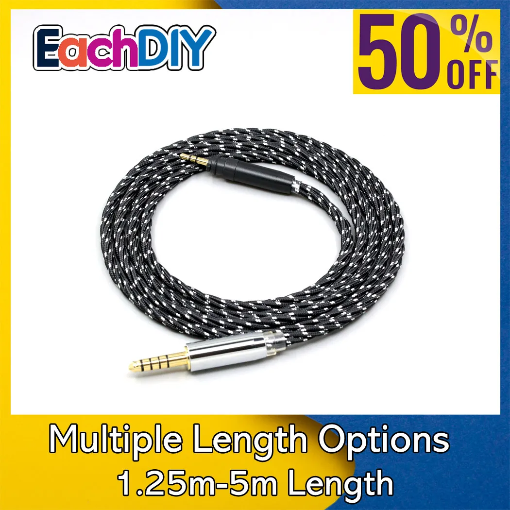 

Кабель для наушников OCC Mixed OFC Twisting Nylon для наушников Shure SRH440A SRH840A LN008722