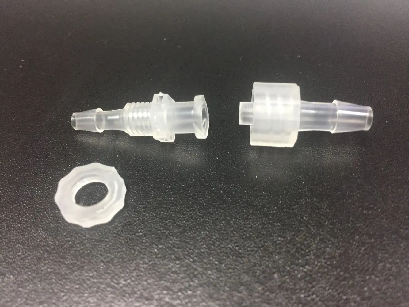 Ozone therapy 10 pairs/lot male and female luer connectors with 0.4mm barb