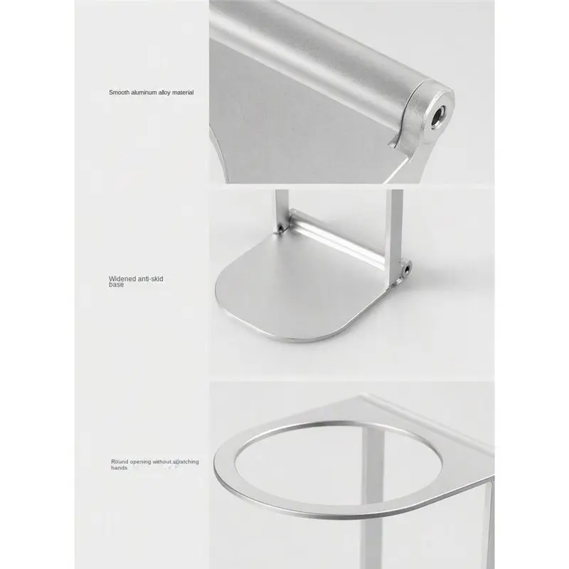 AT29-Foldable Coffee Drip Holder Stand Support For Wireless Electric Portable Espresso Machine- Aluminum Alloy Design Accessory