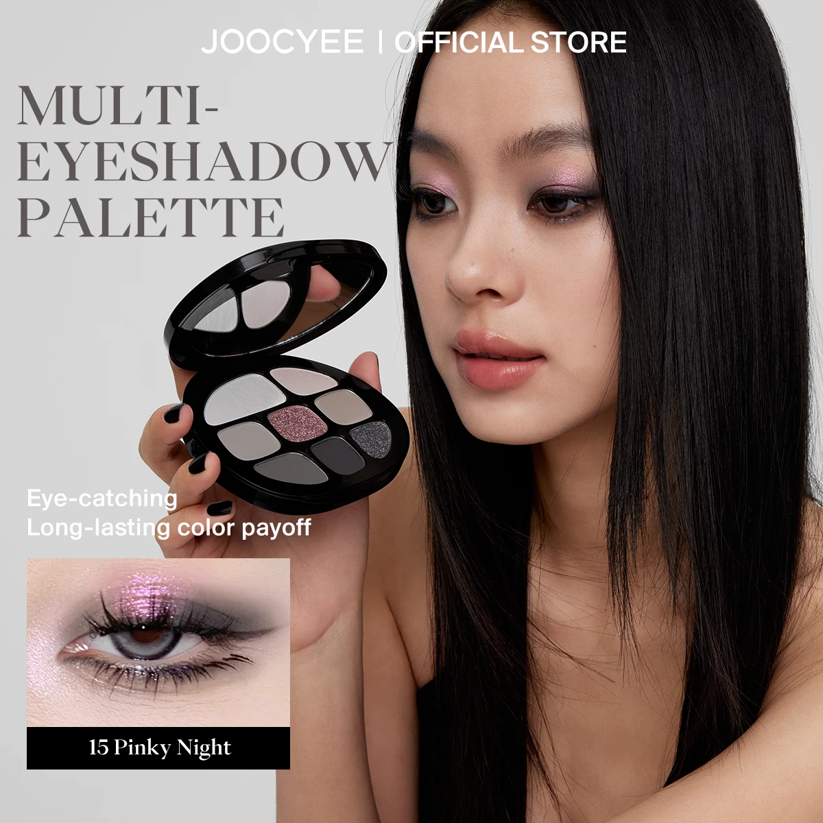 JOOCYEE MULTI-COLOR EYESHADOW PALETTE