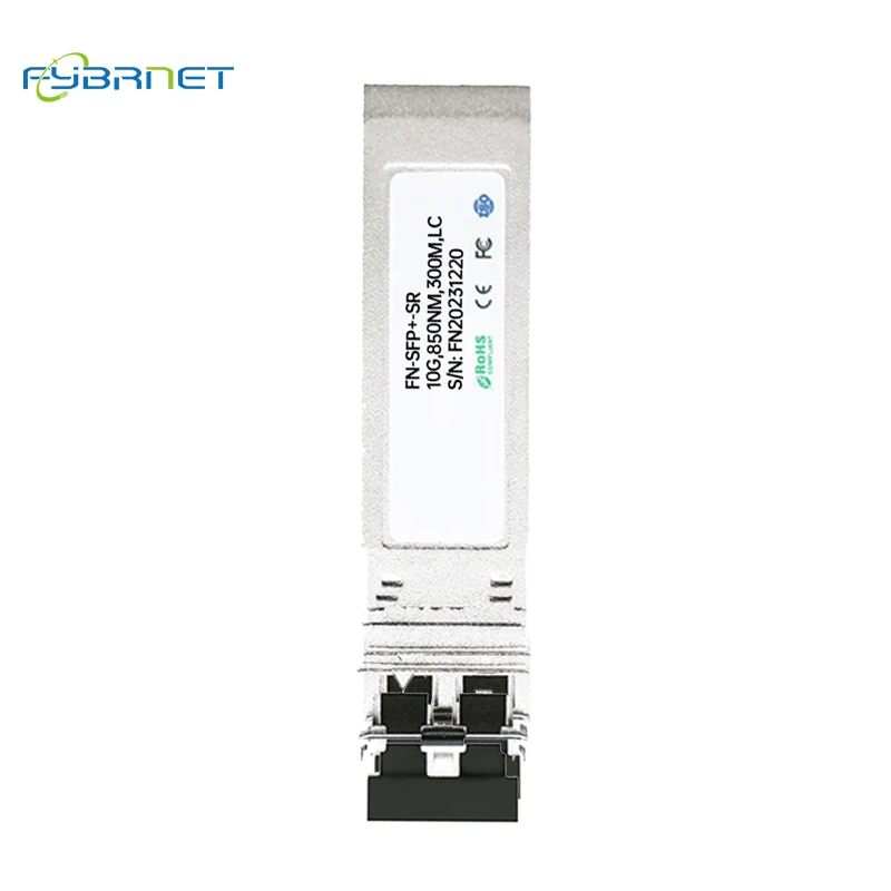 Módulo transceptor SFP de Fibra 10G SR SFP +, multimodo, dúplex LC 850nm 300m, Compatible con interruptor de Fibra Cisco/Mikrotik/H3C